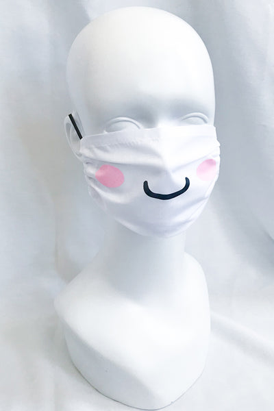 Cute Smile Face Mask