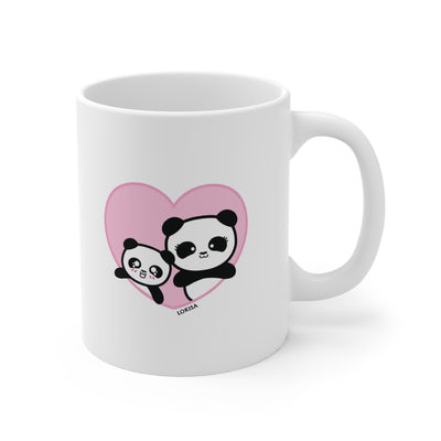 Best Mom forever Panda Mug (1x Cub)  11oz