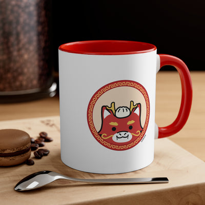 Bow for the Bao Red Dragon Mug - Red