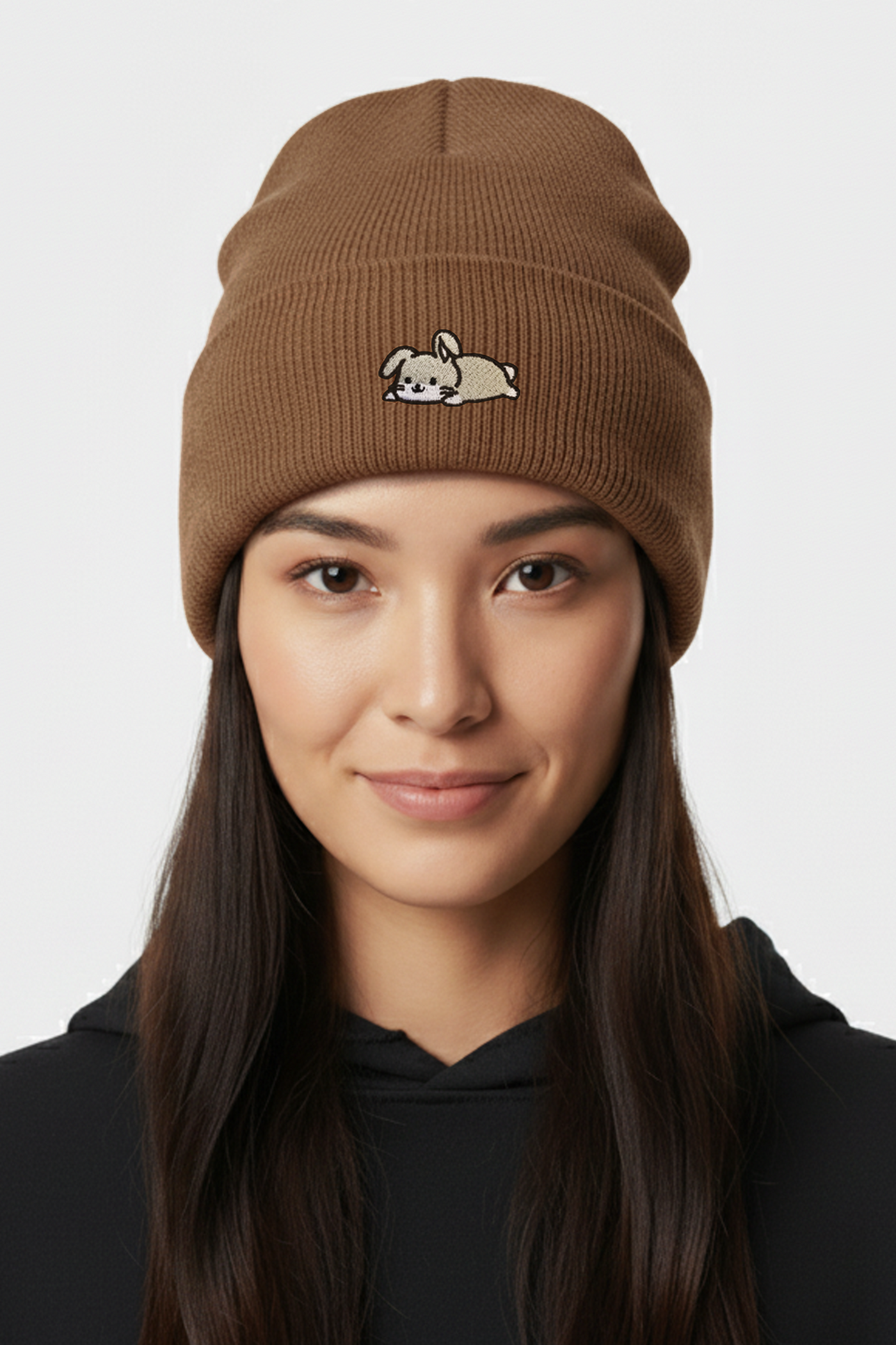 Echo Icon Cuffed Beanie - Rabbit