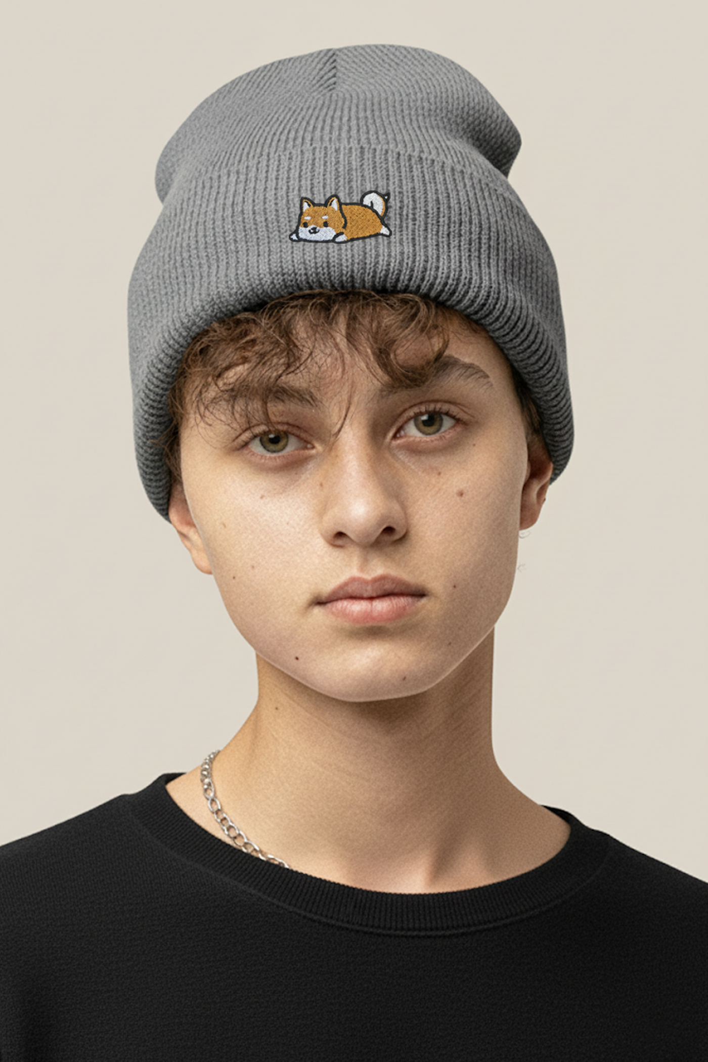 Legacy Icon Cuffed Beanie - Shiba Inu