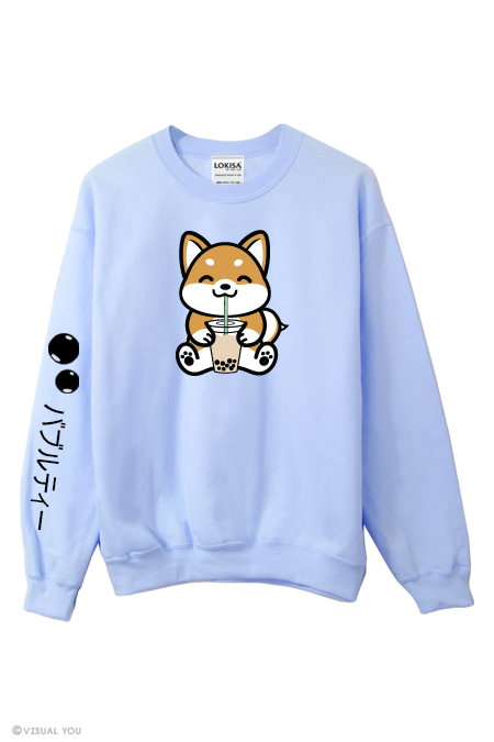 Bubble Tea Boba Shiba Inu Sweatshirt