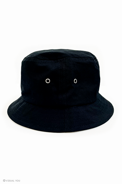 Relaxing Corgi Eyelet Bucket Hat