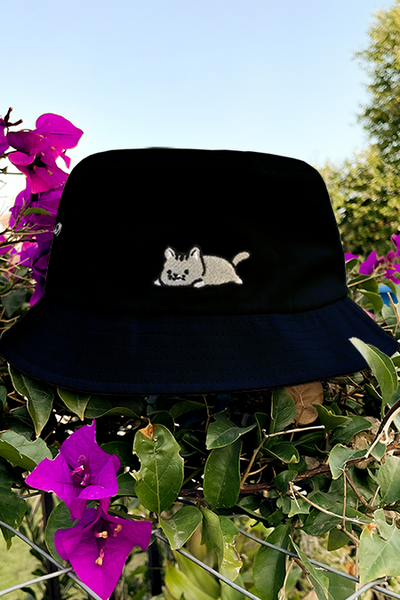 Legacy Icon Embroidery Bucket Hat - Cat