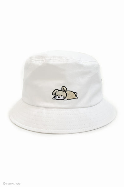 Echo Icon Embroidery Bucket Hat - Rabbit