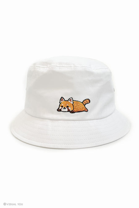 Echo Icon Embroidery Bucket Hat - Red Panda