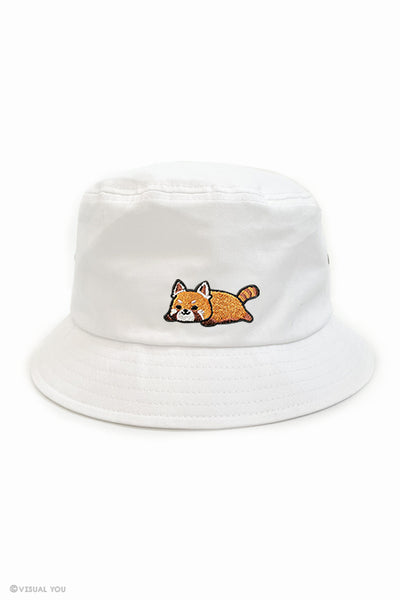 Echo Icon Embroidery Bucket Hat - Red Panda