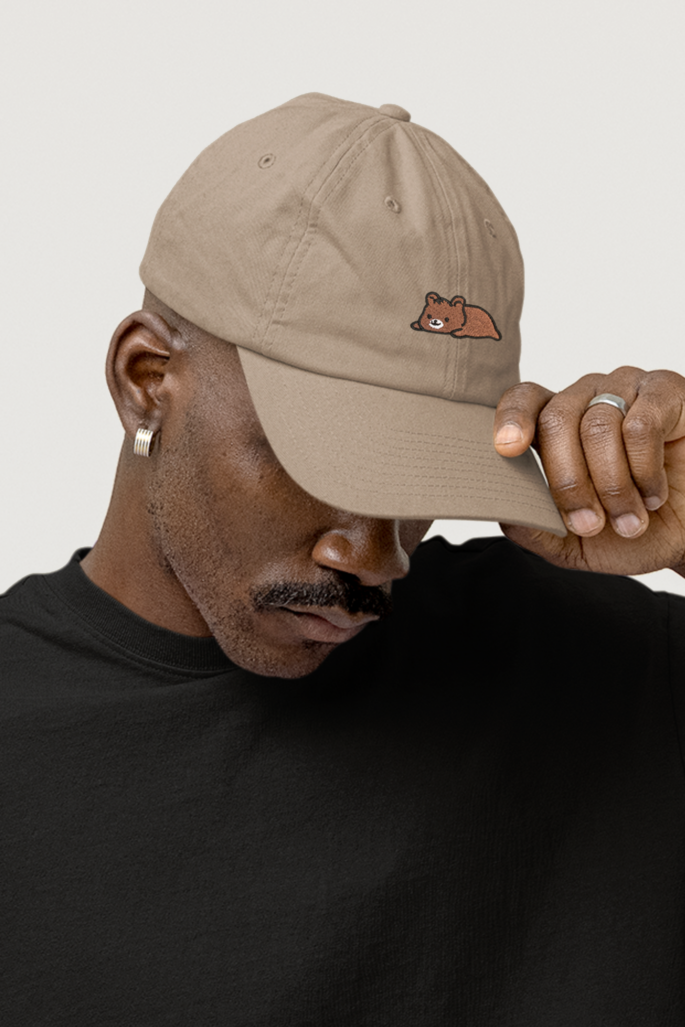 Legacy Icon Embroidery Dad Cap - Grizzly bear