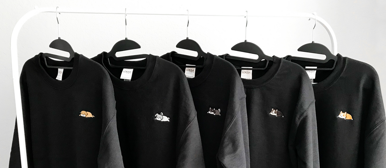 ★韓国人気★LOOKPLE★LOOK FINDERS LA EMBROIDERY SWEATSHIRT LA Embroidered Sweatshirt – helloinsanegene.com