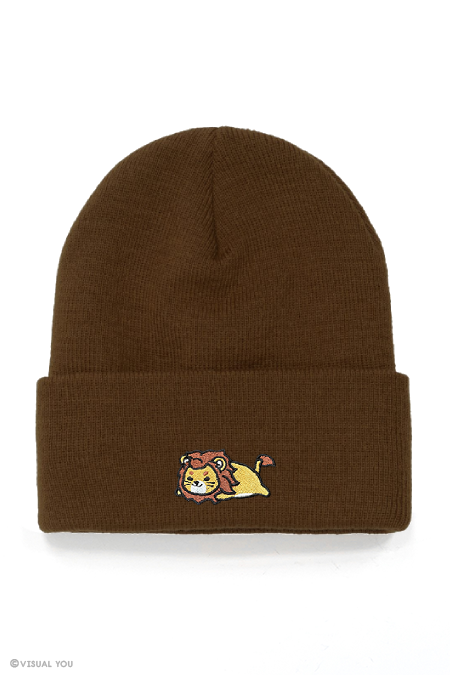 Legacy Icon Cuffed Beanie - Lion