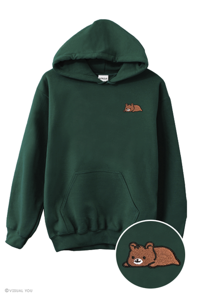 Legacy Icon Embroidery Hoodie - Grizzly bear