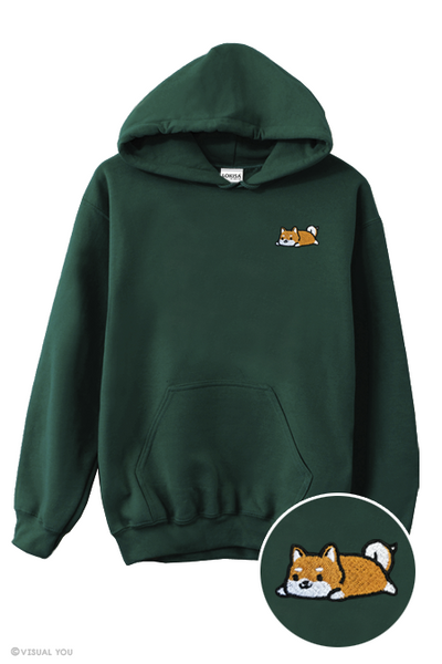 Legacy Icon Embroidery Hoodie - Shiba Inu