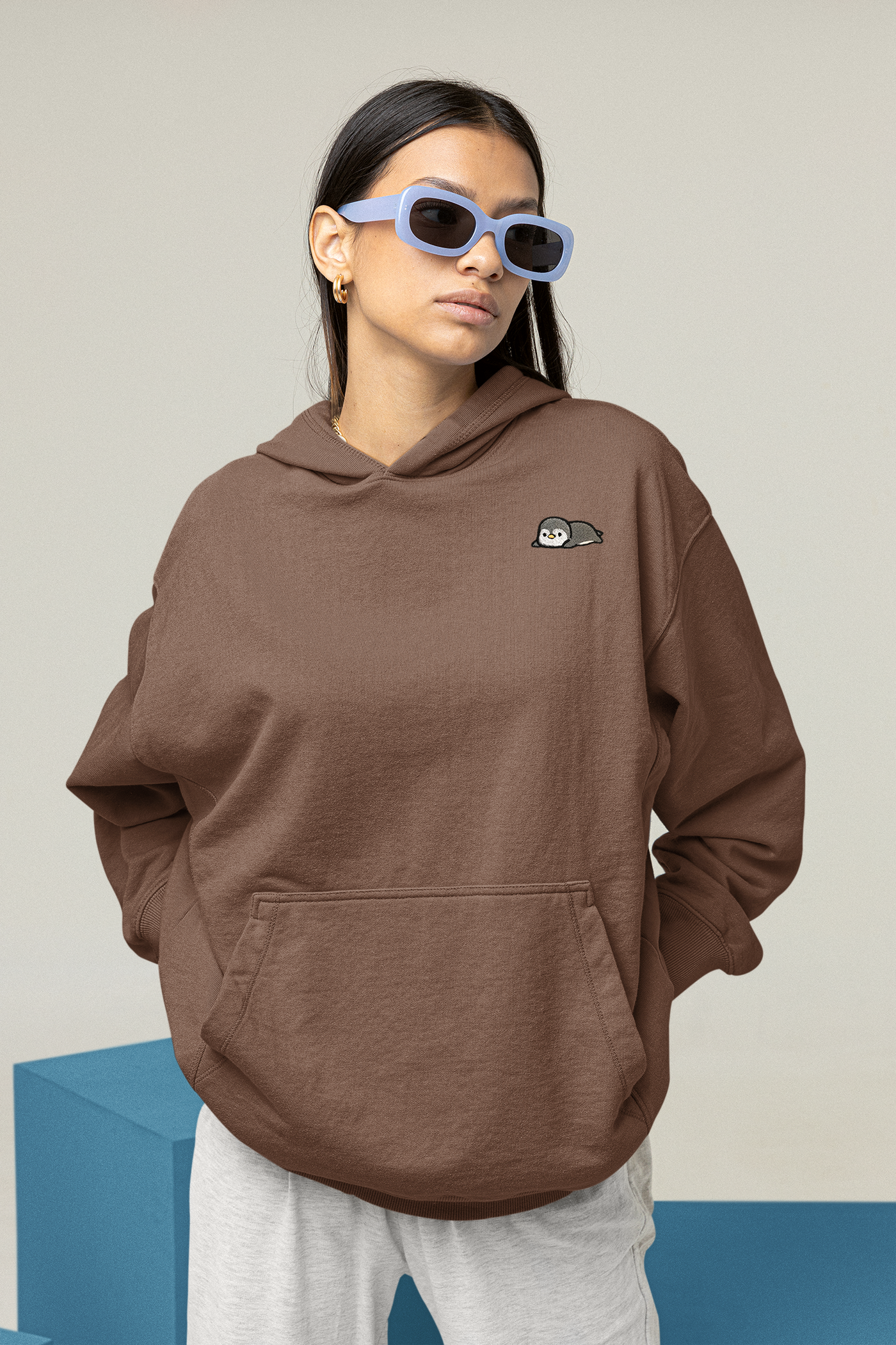 Legacy Icon Embroidery Hoodie - Penguin