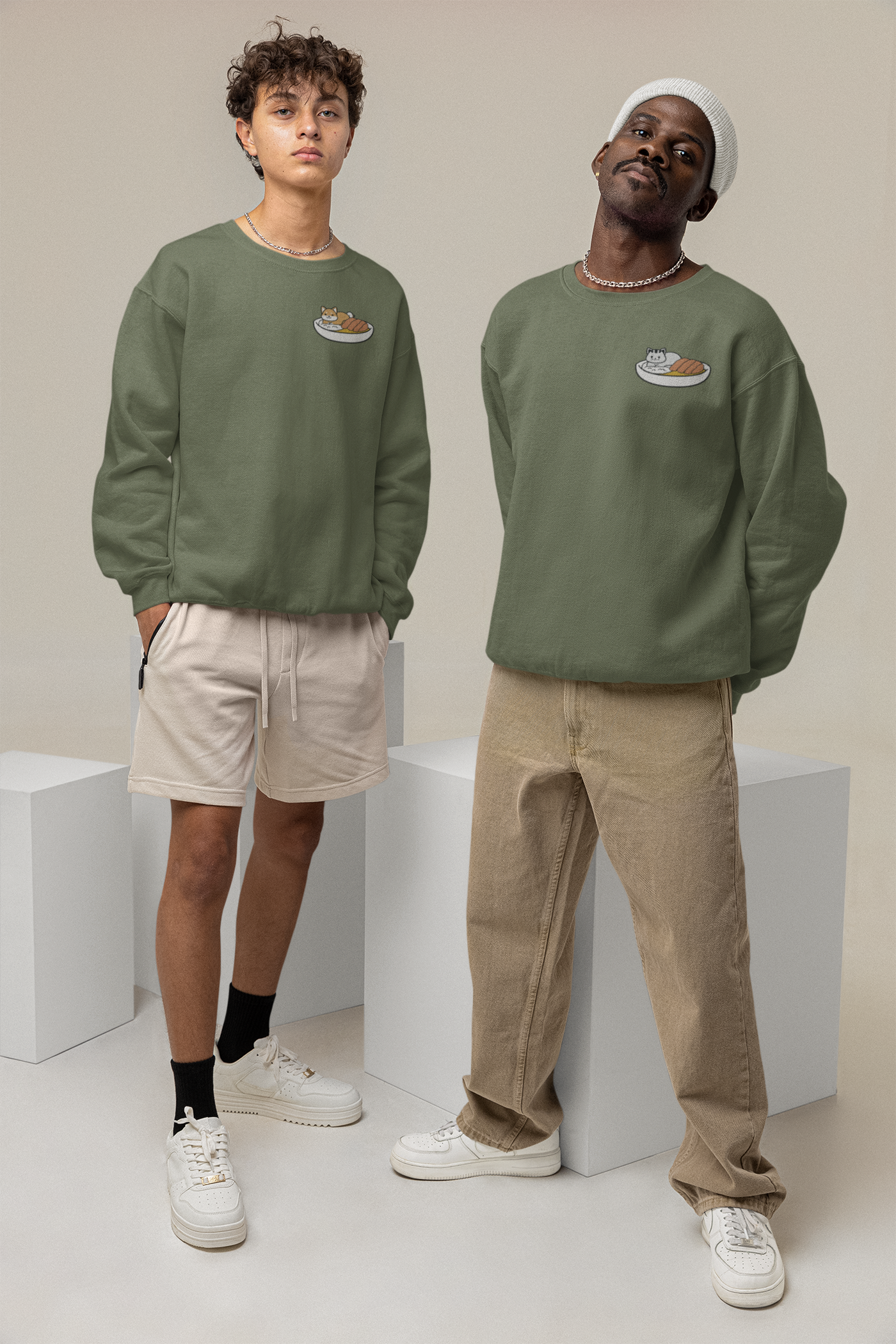 Shiba Curry Embroidered Sweatshirt