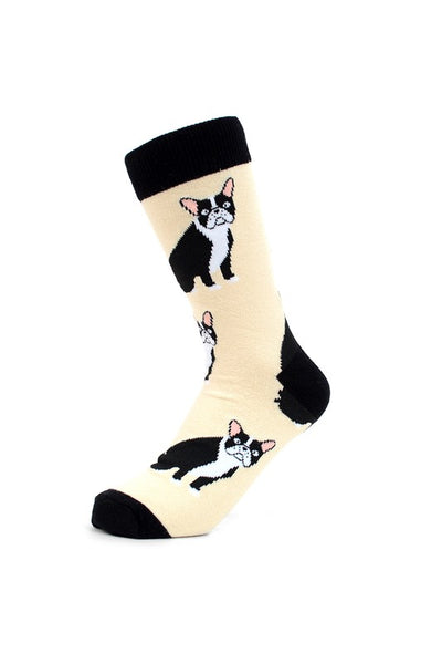 Women's Fun French Bulldog Crew Socks