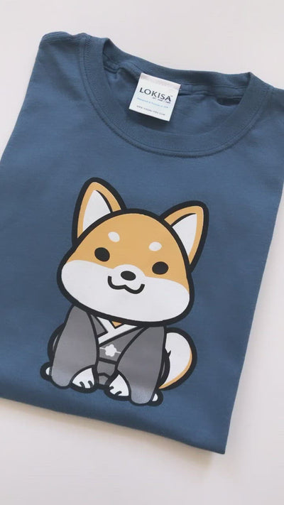 Kimono Shiba Inu Boy T-Shirt (Kids)