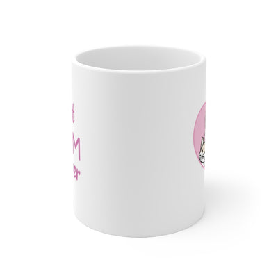 Best Mom forever White Shiba Inu Mug (3x Puppies)