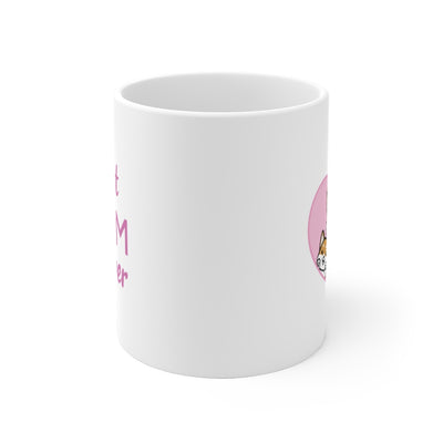 Best Mom forever Red Shiba Inu Mug (4x Puppies)