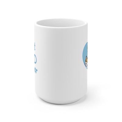 Best Dad forever Red Shiba Inu Mug (3x Puppies)