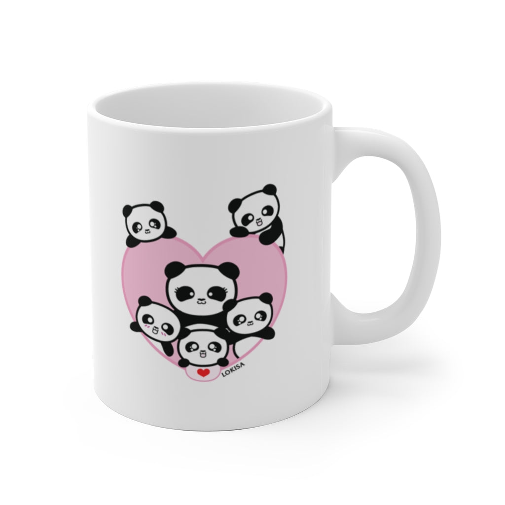 Best Mom forever Panda Mug (5x Cubs)