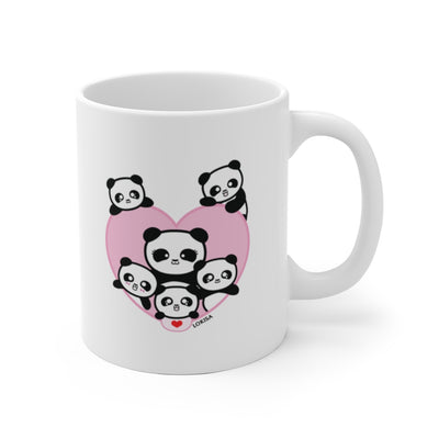 Best Mom forever Panda Mug (5x Cubs)