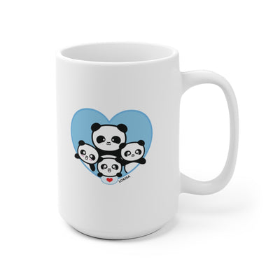 Best Dad forever Panda Mug (3x Cubs)
