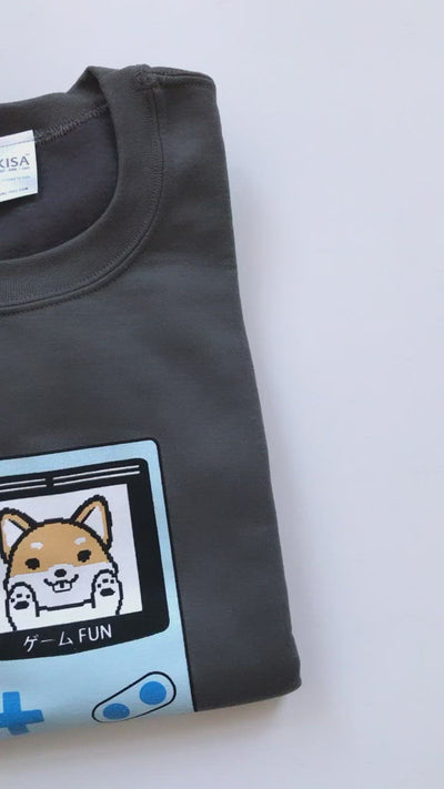 Game Fun ! Video Game Shiba Inu Sweatshirt