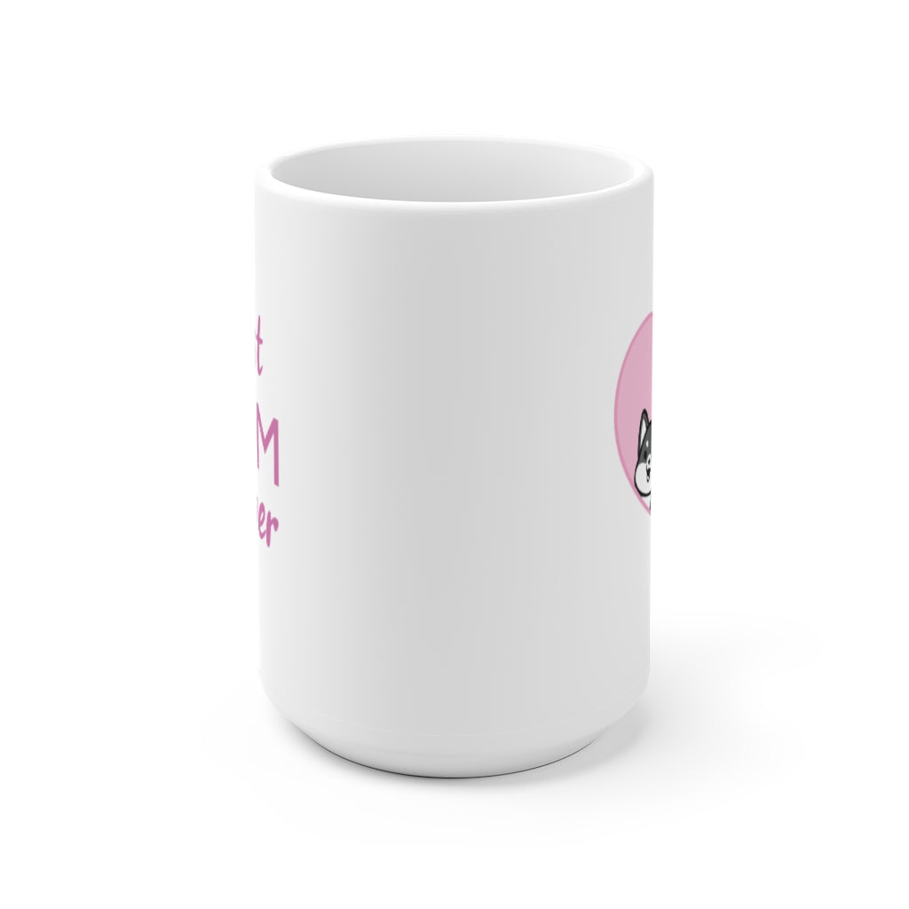Best Mom forever Black Shiba Inu Mug (1x Puppy)
