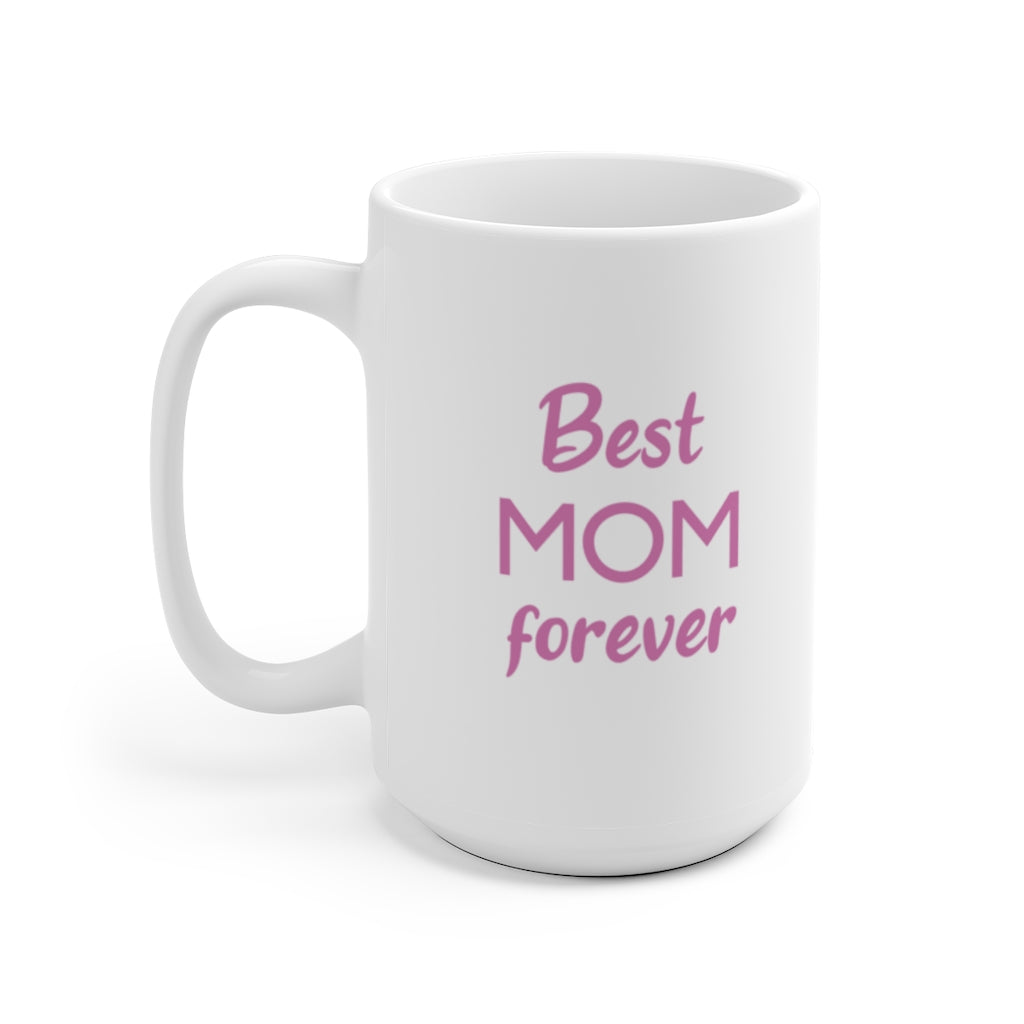 Best Mom forever Tan Corgi Mug (1x Puppy)