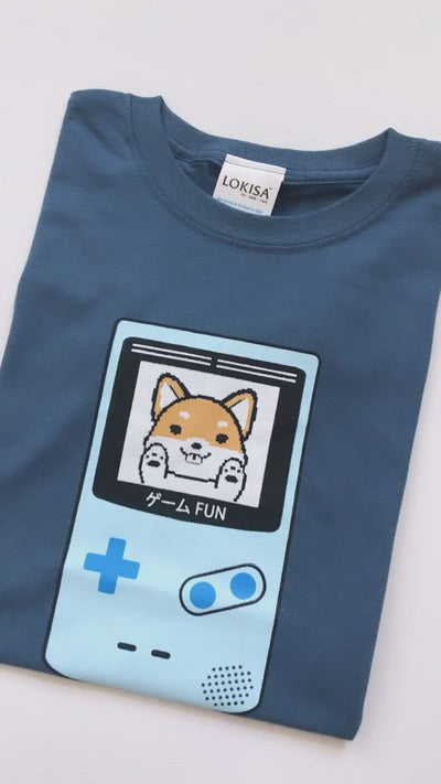 Game Fun ! Video Game Shiba Inu T-Shirt (Kids)