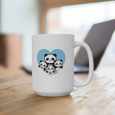 Best Dad forever Panda Mug (3x Cubs)