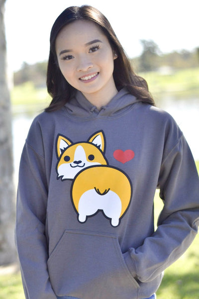 I love Corgi Butt Hoodie