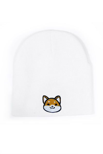 Shiba Inu Head Short Beanie