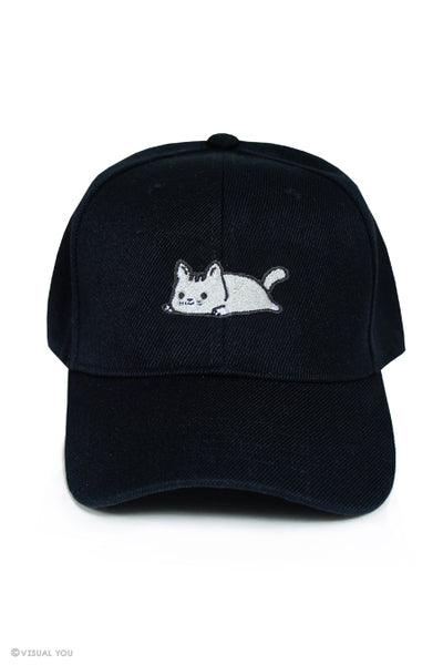 Relaxing Kitty Baseball Cap