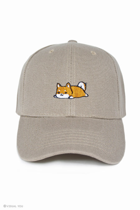 Relaxing Shiba Inu Baseball Cap