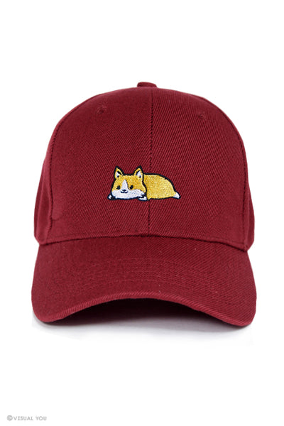 Relaxing Corgi Baseball Cap