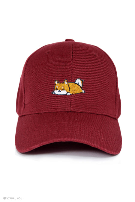 Relaxing Shiba Inu Baseball Cap