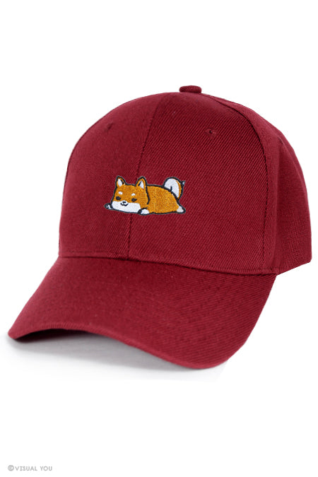 Relaxing Shiba Inu Baseball Cap