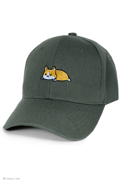 Relaxing Corgi Baseball Cap