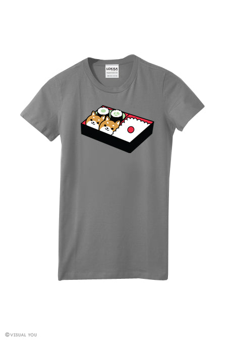 Japanese Bento Box Shiba Inu T-Shirt