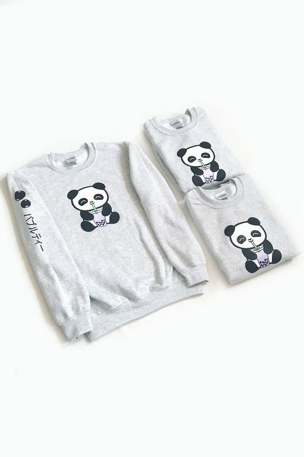 Bubble Tea Boba Panda Sweatshirt