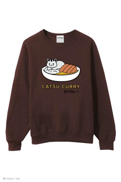 Catsu Curry Kitty Cat Sweatshirt