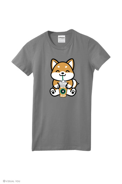 Coffee Frappe Shiba Inu T-Shirt