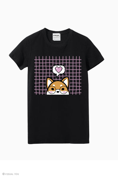 Cyber Love Shiba Inu T-Shirt