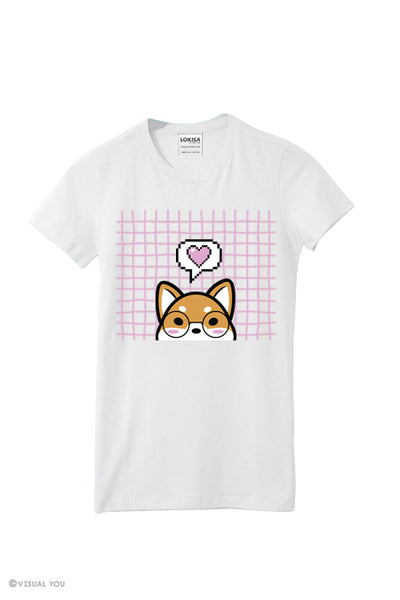 Cyber Love Shiba Inu T-Shirt