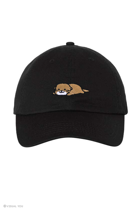 Relaxing Otter Dad Cap