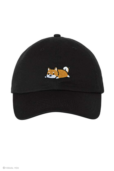 Relaxing Shiba Inu Dad Cap