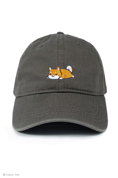 Relaxing Shiba Inu Dad Cap