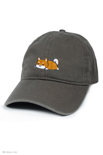 Relaxing Shiba Inu Dad Cap