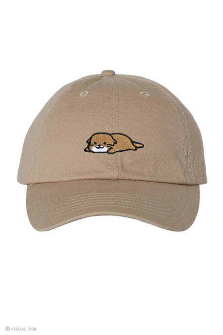 Relaxing Otter Dad Cap